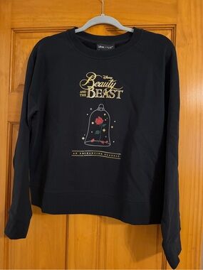 NWT Kate Spade Beauty and the Beast Black Graphic Sweatshirt